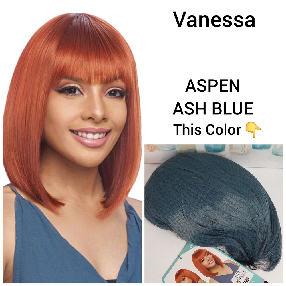 Ladies Wig (Ash Blue)
